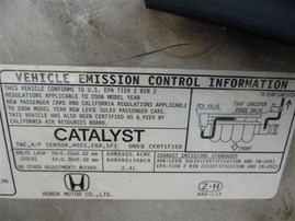 2006 Honda Accord EX White Sedan 2.4L Vtec AT #A24933